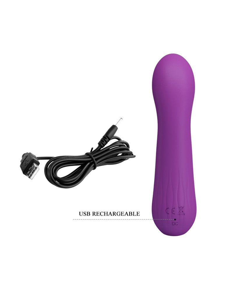 Pretty Love - Faun - Buigzame G-Spot Vibrator - Paars-Laced-up.nl