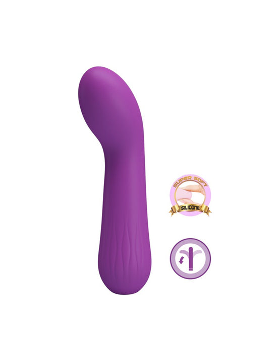 Pretty Love - Faun - Buigzame G-Spot Vibrator - Paars-Laced-up.nl