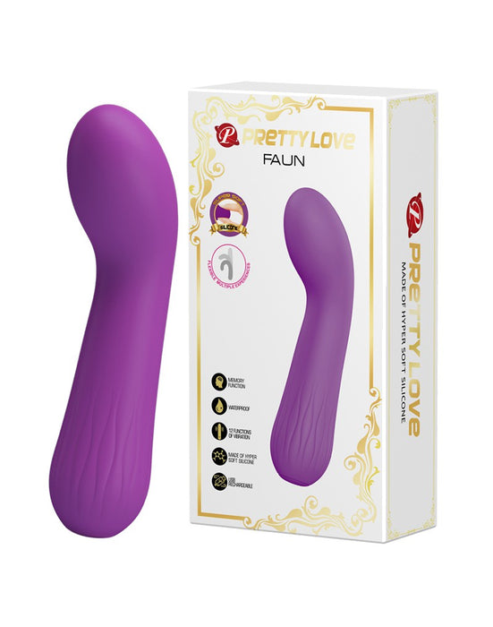 Pretty Love - Faun - Buigzame G-Spot Vibrator - Paars-Laced-up.nl