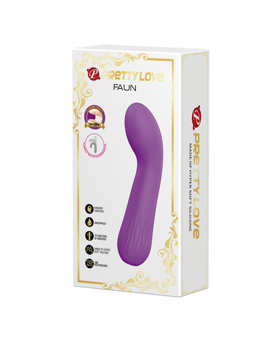 Pretty Love - Faun - Buigzame G-Spot Vibrator - Paars-Laced-up.nl