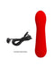 Pretty Love - Faun - Buigzame G-Spot Vibrator - Rood-Laced-up.nl