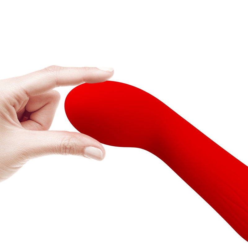 Pretty Love - Faun - Buigzame G-Spot Vibrator - Rood-Laced-up.nl
