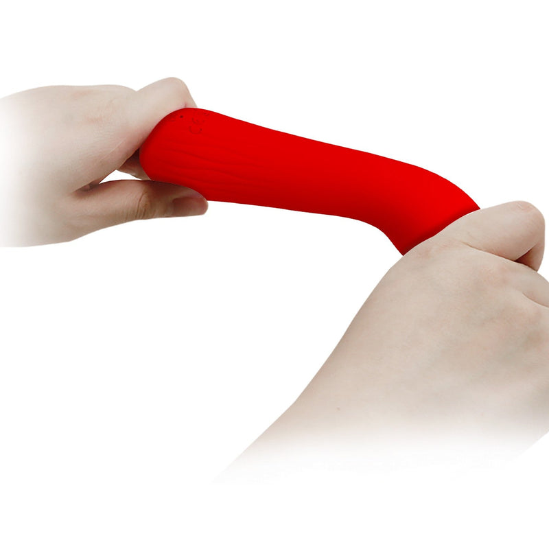 Pretty Love - Faun - Buigzame G-Spot Vibrator - Rood-Laced-up.nl