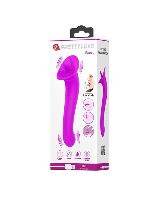 Pretty Love - Faust - Orale Sex Simulator - Roze-Laced-up.nl