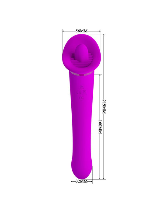 Pretty Love - Faust - Orale Sex Simulator - Roze-Laced-up.nl