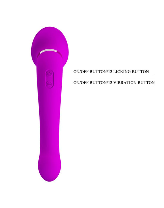 Pretty Love - Faust - Orale Sex Simulator - Roze-Laced-up.nl