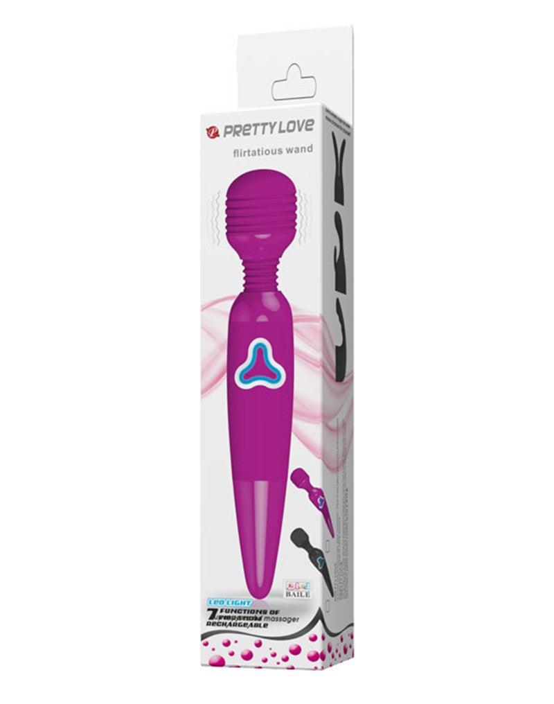 Pretty Love - Flirtatious Wand - Oplaadbare Wand Massager-Erotiekvoordeel.nl