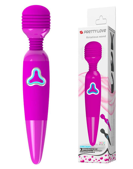 Pretty Love - Flirtatious Wand - Oplaadbare Wand Massager-Erotiekvoordeel.nl