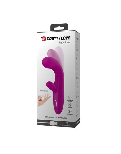 Pretty Love - Angelique - G-spot Vibrator - Roze-Laced-up.nl