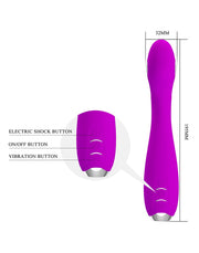 Pretty Love - Hector - G-Spot E-stim Vibrator met Electroshock - Met App Control - Paars-Laced-up.nl