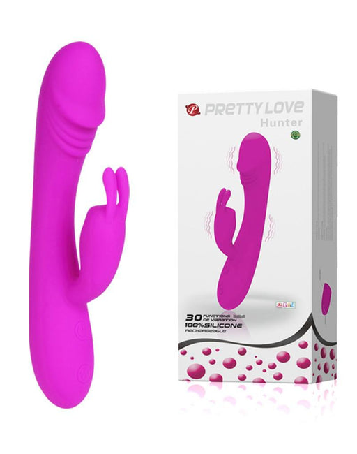 Pretty Love - Hunter - Rabbit Vibrator-Erotiekvoordeel.nl