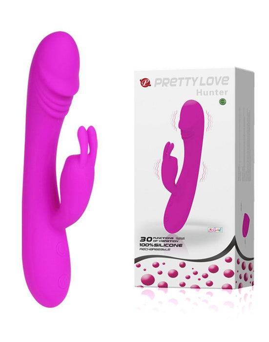 Pretty Love - Hunter - Rabbit Vibrator-Laced-up.nl