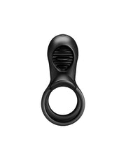 Pretty Love - Jammy - Cockring Vibrator met Clitoris Stimulator - Zwart - Unieke Drievoudige Ringontwerp-Laced-up.nl
