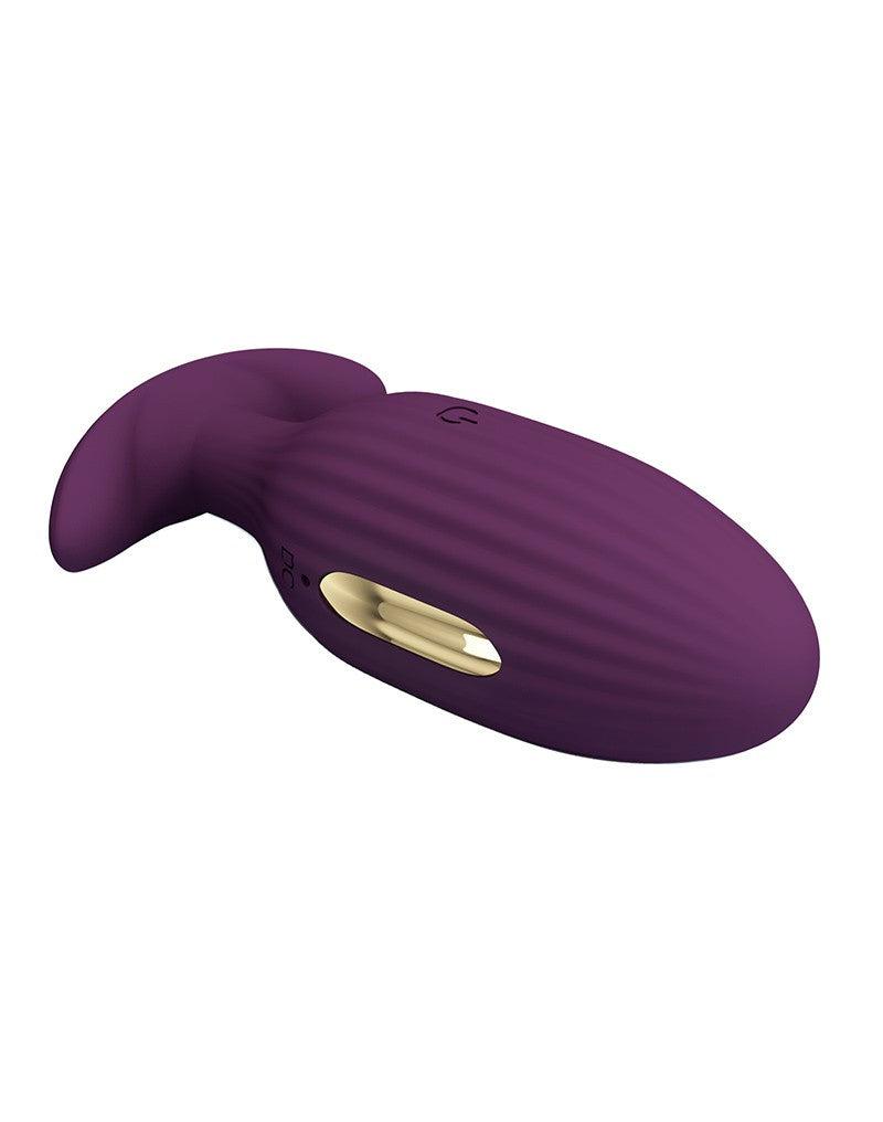 Pretty Love - Jefferson - Vibrerende E-stim Buttplug - Met App Control - Electroshock - Paars-Laced-up.nl