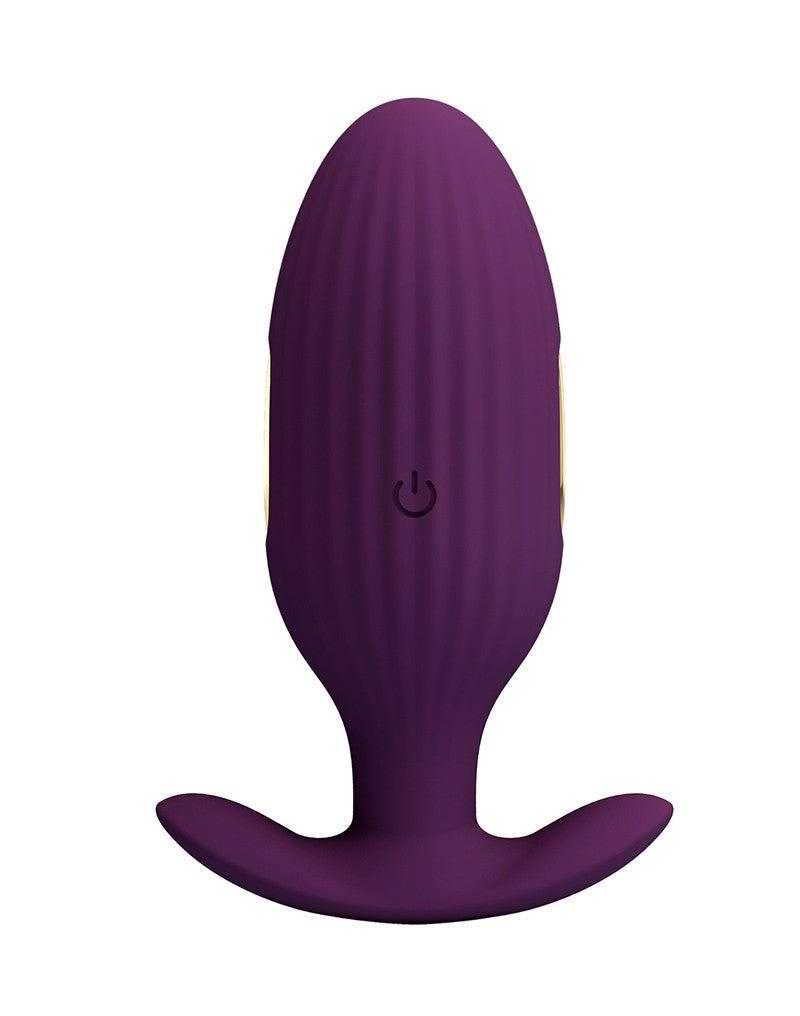 Pretty Love - Jefferson - Vibrerende E-stim Buttplug - Met App Control - Electroshock - Paars-Laced-up.nl