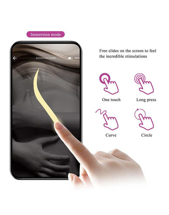 Pretty Love - Jefferson - Vibrerende E-stim Buttplug - Met App Control - Electroshock - Paars-Laced-up.nl