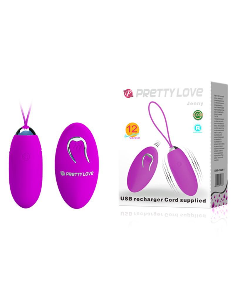Pretty Love - Jenny - Vibrerend Eitje Met Afstandsbediening-Laced-up.nl