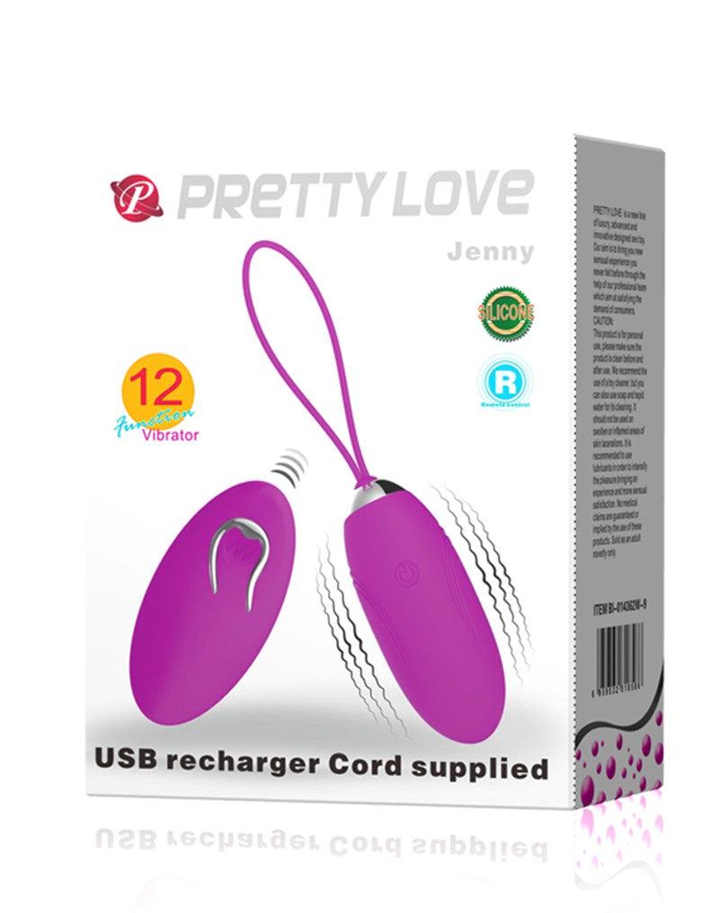 Pretty Love - Jenny - Vibrerend Eitje Met Afstandsbediening-Laced-up.nl