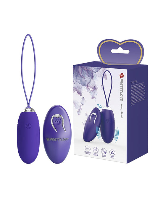 Pretty Love - Jenny Youth - Vibrerend Eitje - Paars-Laced-up.nl