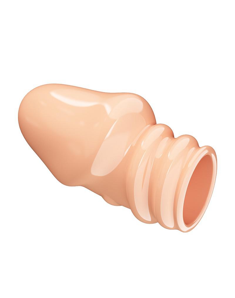 Pretty Love - Jeremy - Penis Sleeve - Cock Sleeve Voor Verminderen Bloedstroom voor Hardere Erecties - Lichte Huidskleur-Laced-up.nl