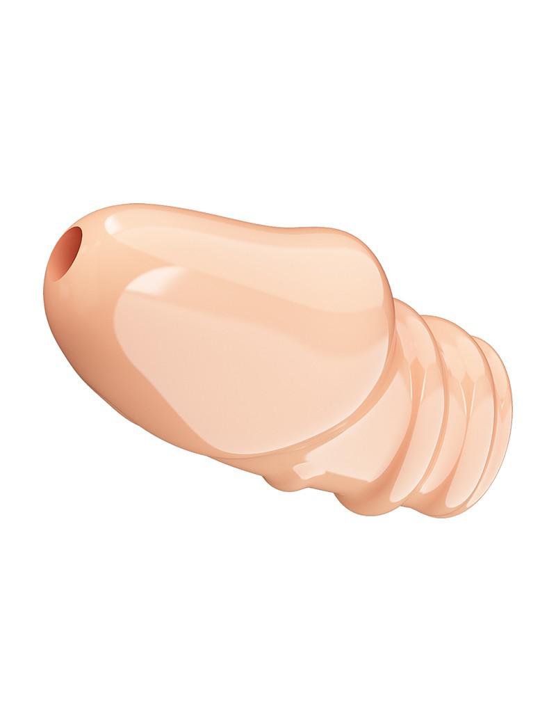 Pretty Love - Jeremy - Penis Sleeve - Cock Sleeve Voor Verminderen Bloedstroom voor Hardere Erecties - Lichte Huidskleur-Laced-up.nl