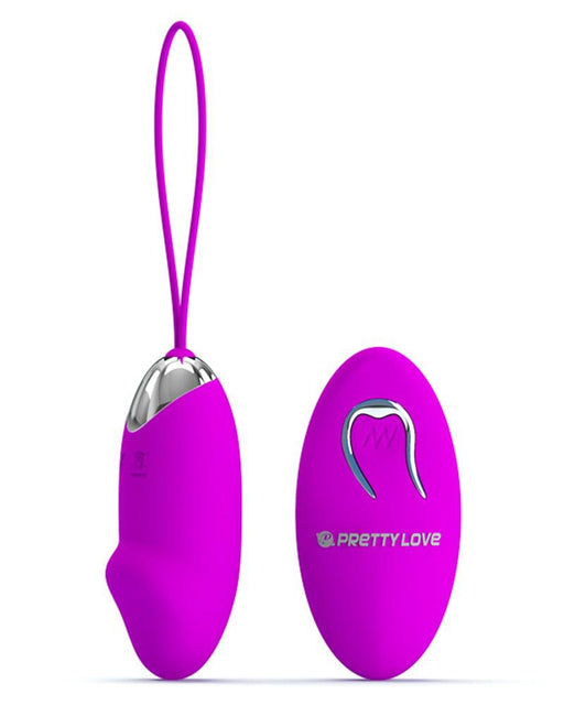 Pretty Love - Julia - Vibrerend Eitje met Extra Stimulerende Ribbel - Dieproze-Laced-up.nl