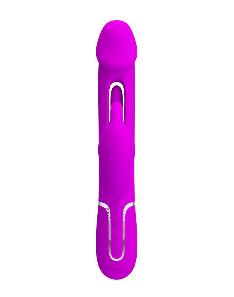 Pretty Love - Kampas - Rabbit Vibrator - Paars-laced-up.nl