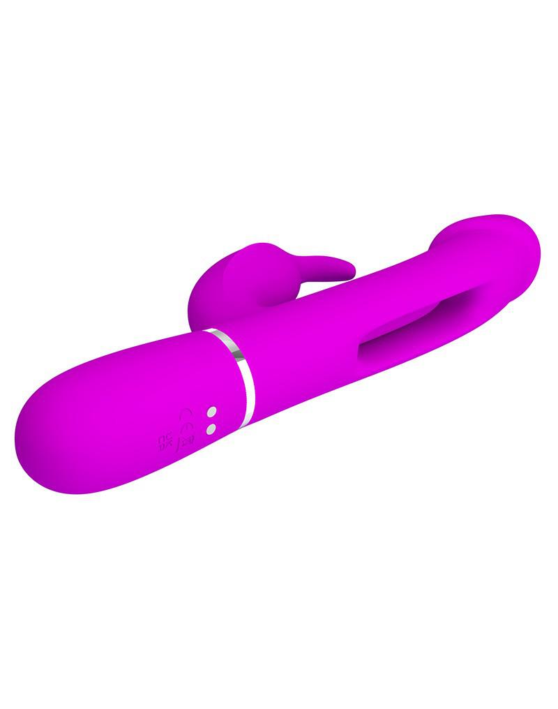 Pretty Love - Kampas - Rabbit Vibrator - Paars-laced-up.nl