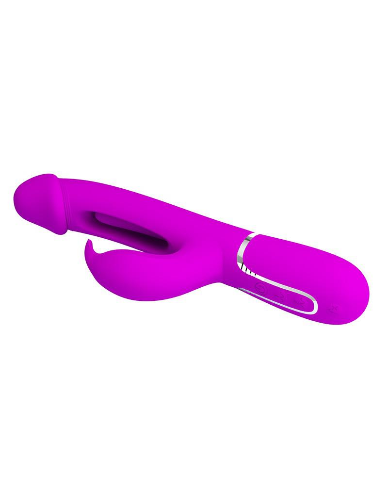 Pretty Love - Kampas - Rabbit Vibrator - Paars-laced-up.nl