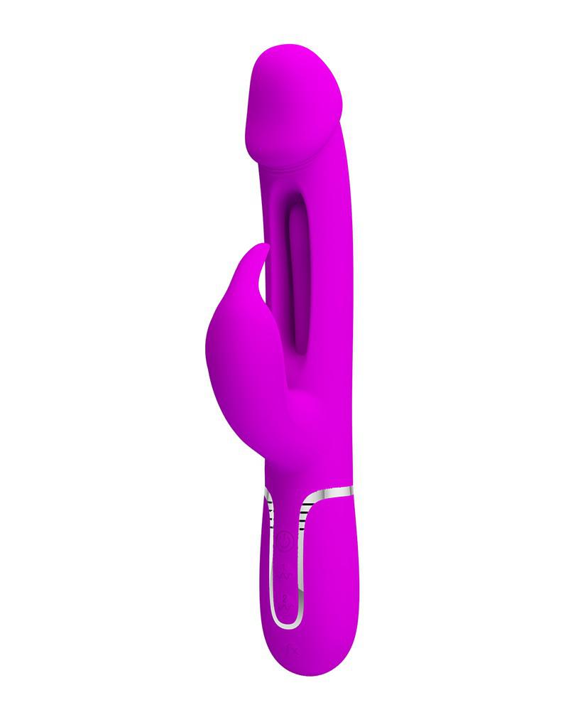 Pretty Love - Kampas - Rabbit Vibrator - Paars-laced-up.nl
