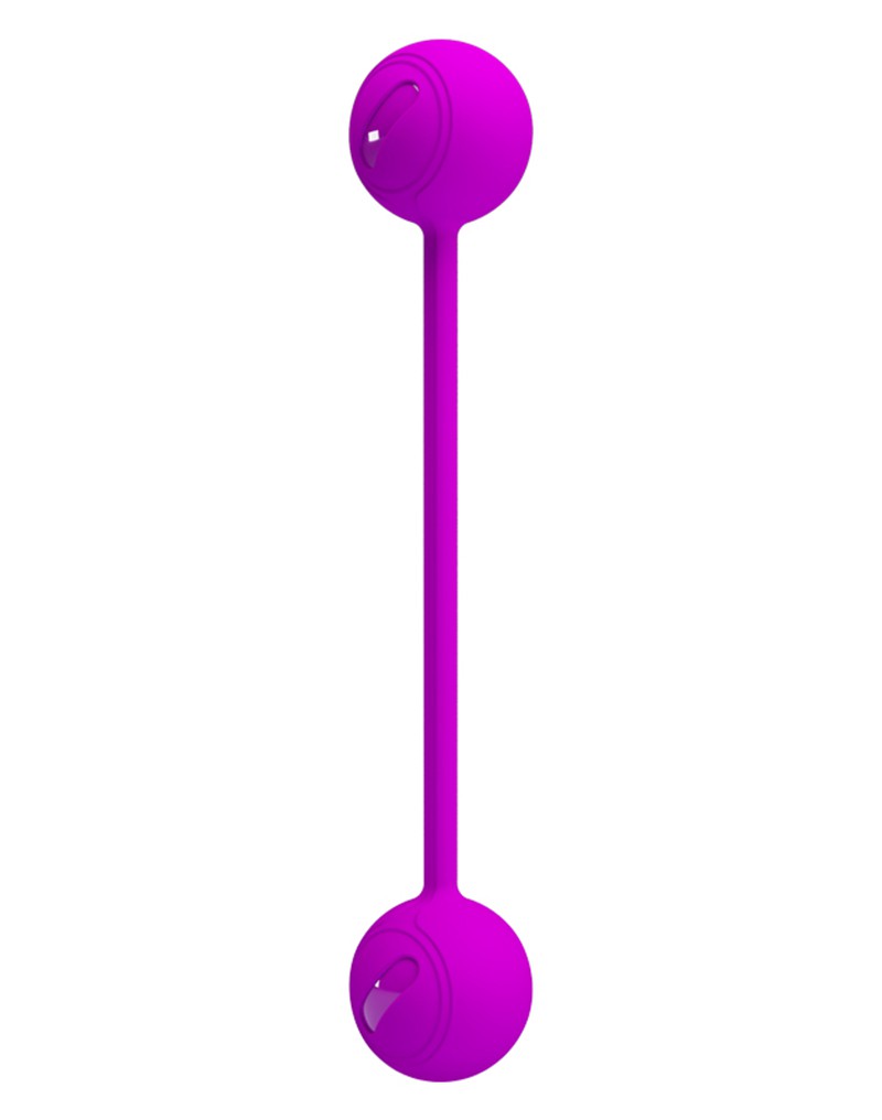 Pretty Love - Kegel Ball III - Vaginale bekkenbodem training Balletjes Met Metalen kogels - Roze-Laced-up.nl