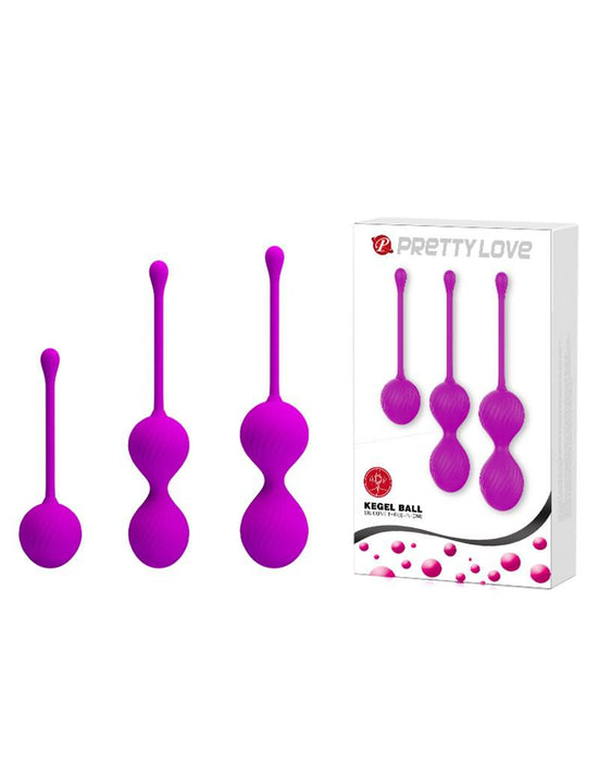 Pretty Love - Kegel Ball Trainingsset - Vaginale Balletjes-Laced-up.nl