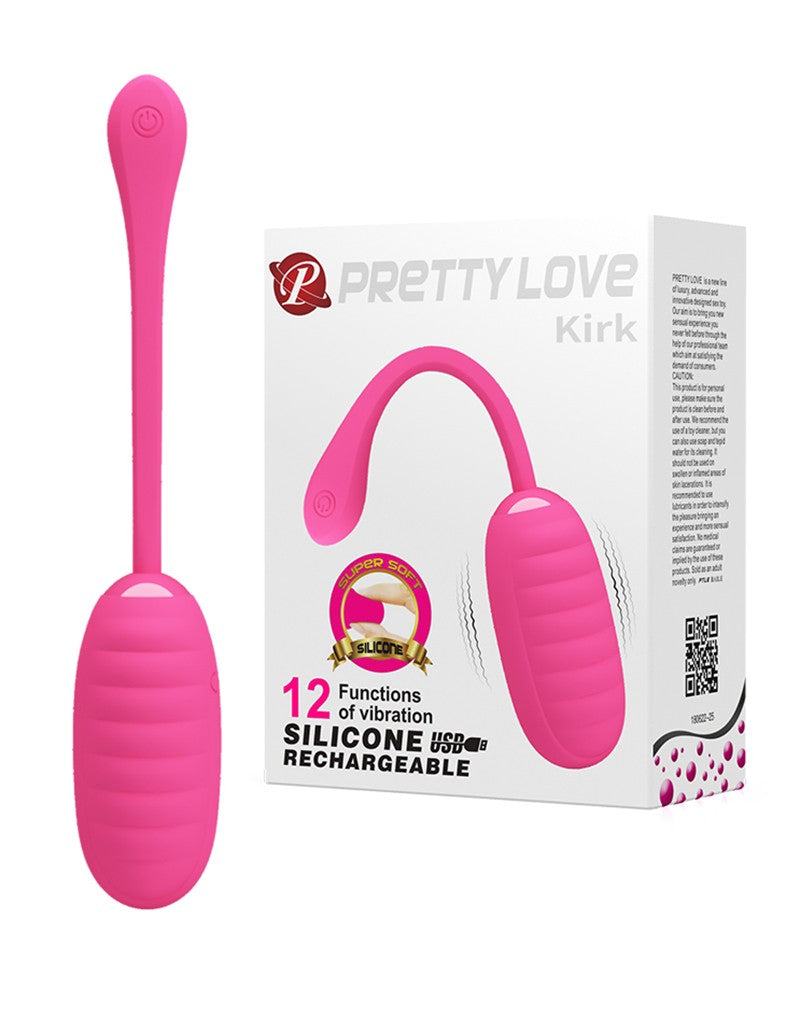 Pretty Love - Kirk - Vibrerend Eitje - Roze-Laced-up.nl