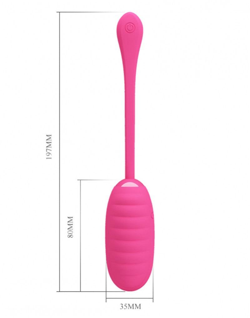 Pretty Love - Kirk - Vibrerend Eitje - Roze-Laced-up.nl