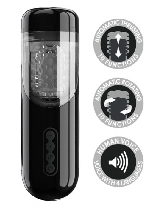 Pretty Love - Krachtige Roterende En Stotende Masturbator Lorelei-Laced-up.nl