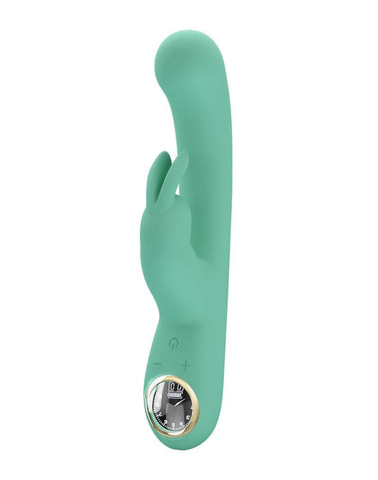 Pretty Love - Lamar - Rabbit Vibrator - Met LCD Display - Lichtblauw-Laced-up.nl