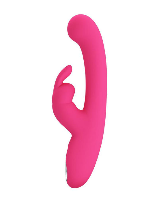 Pretty Love - Lamar - Rabbit Vibrator- Met LCD Display - Roze-Laced-up.nl