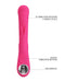 Pretty Love - Lamar - Rabbit Vibrator- Met LCD Display - Roze-Laced-up.nl