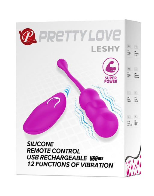 Pretty Love - Leshy - Vibrerend Eitje - Met Afstandsbediening - Roze-Laced-up.nl