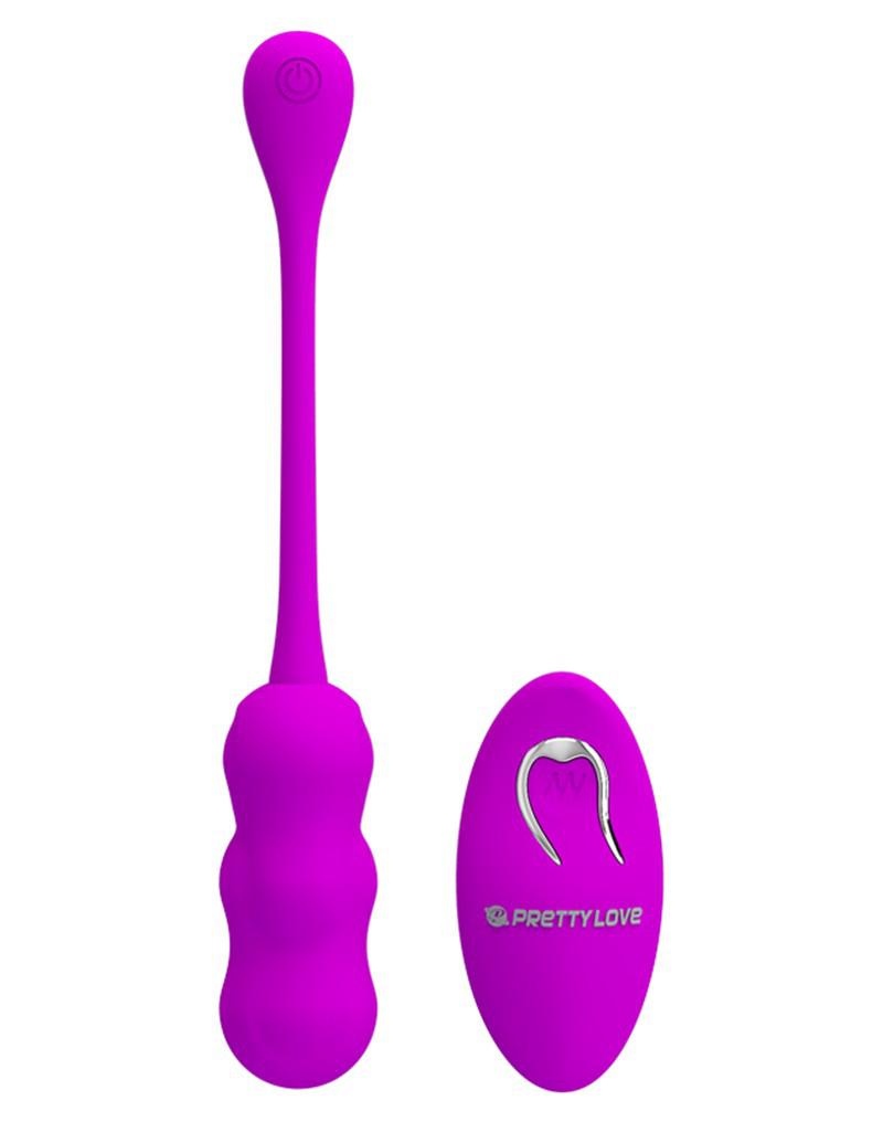 Pretty Love - Leshy - Vibrerend Eitje - Met Afstandsbediening - Roze-Laced-up.nl