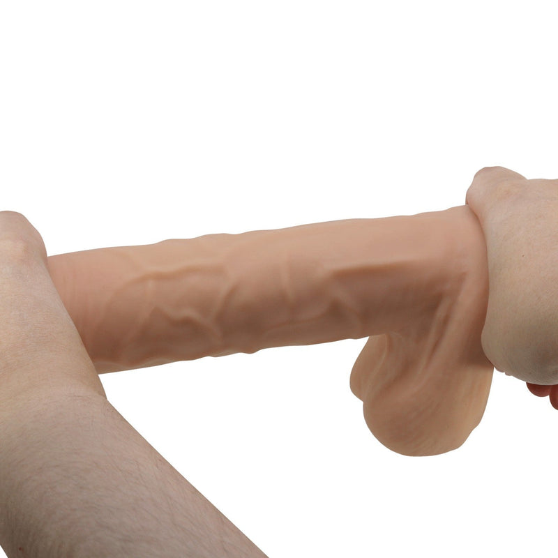 Pretty Love - Lisle - Sliding Skin Dildo - 20.6 x 4.4 cm - Lichte Huidskleur-laced-up.nl