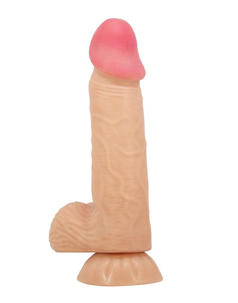 Pretty Love - Lisle - Sliding Skin Dildo - 20.6 x 4.4 cm - Lichte Huidskleur-laced-up.nl