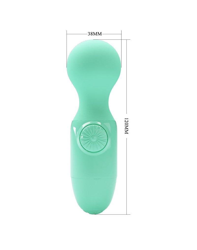Pretty Love - Little Cute- Mini Wand Vibrator - Mintgroen-Laced-up.nl