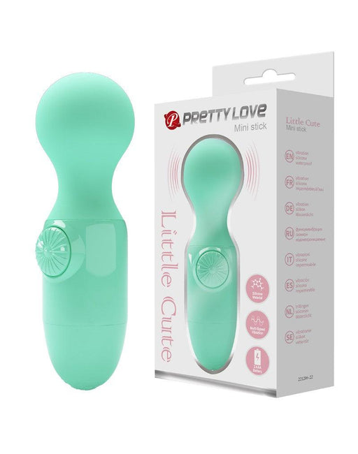 Pretty Love - Little Cute- Mini Wand Vibrator - Mintgroen-Laced-up.nl