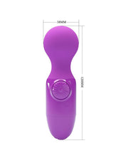 Pretty Love - Little Cute- Mini Wand Vibrator - Paars-Laced-up.nl