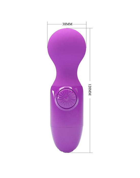 Pretty Love - Little Cute- Mini Wand Vibrator - Paars-Laced-up.nl