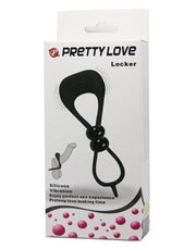 Pretty Love - Locker - Vibrerende Cockring - Zwart-Laced-up.nl