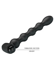 Pretty Love - Lynn - Vibrerende Buttplug - Zwart-Laced-up.nl
