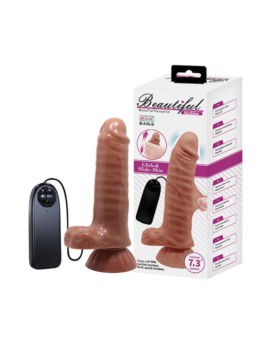 Pretty Love - Maddox - Vibrerende Dildo - Medium Huidskleur-Laced-up.nl