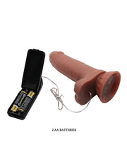 Pretty Love - Maddox - Vibrerende Dildo - Medium Huidskleur-Laced-up.nl
